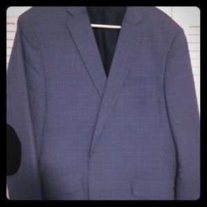 Checker Board Blazer -Double vented / Patch Elbows